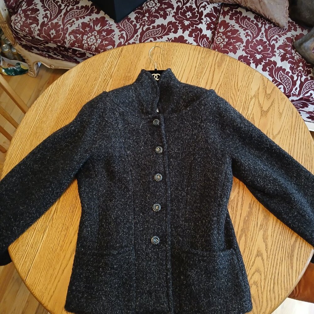 CHANEL Ladies Wool Jacket, Size 44
